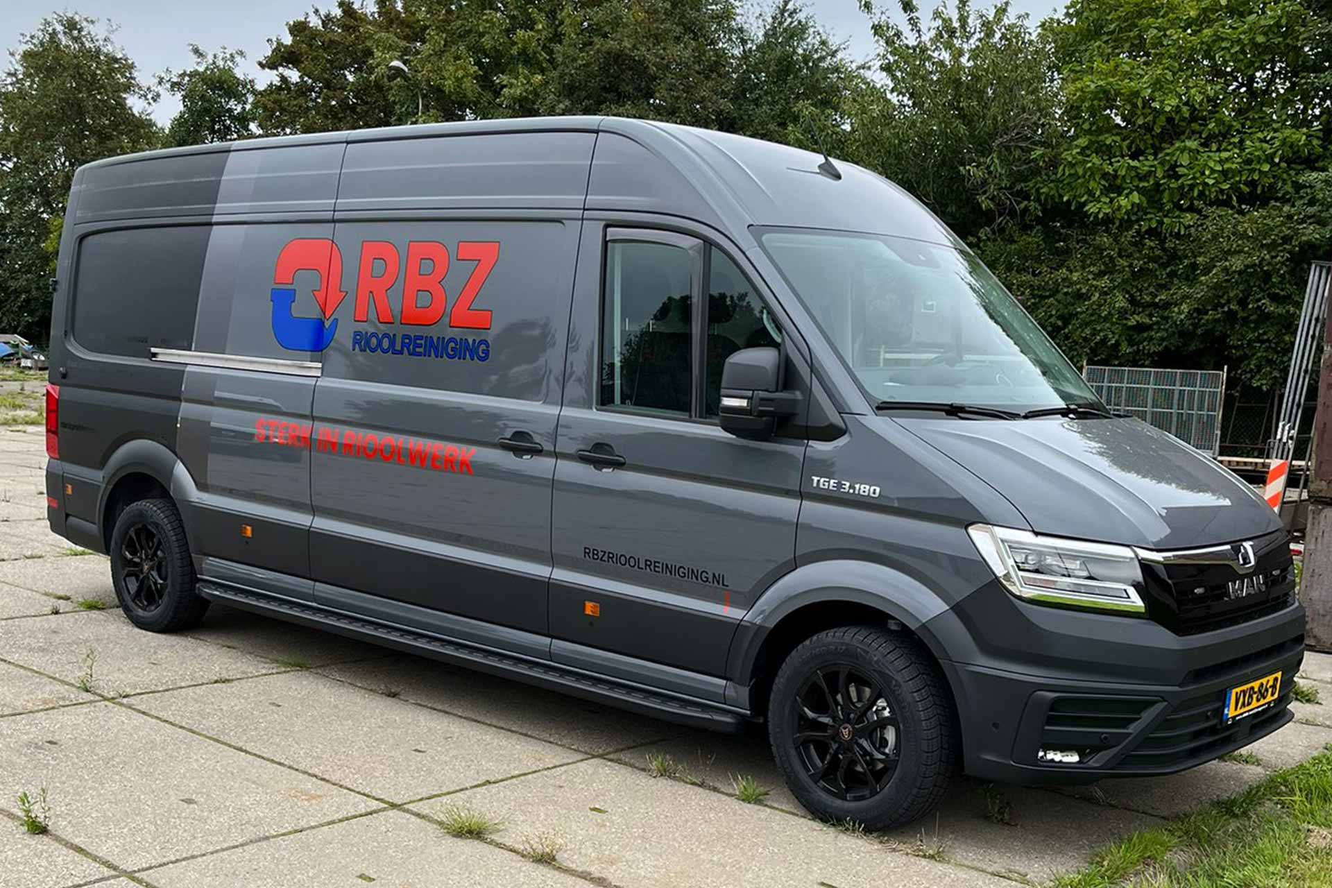 RBZ Rioolreiniging werkbus