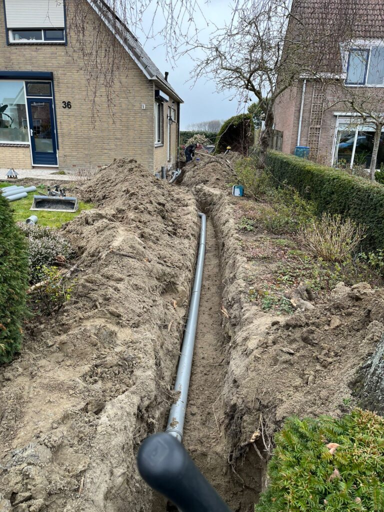 Riool aanleggen door RBZ Rioolreiniging